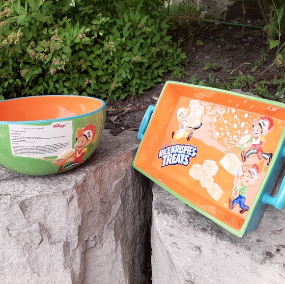 AMAZING vintage kellogs rice krispie square set.. - Picture 2 of 13